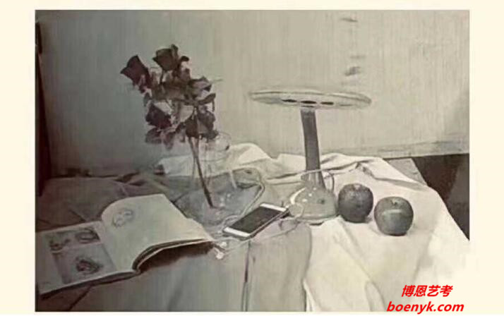 2019年安徽美術(shù)統(tǒng)考色彩考題