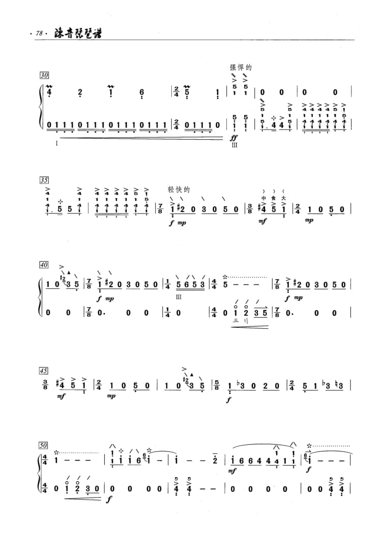 2021年中央音樂(lè)學(xué)院民樂(lè)系?？紡?fù)試曲目彈撥I組琵琶-《山之舞》