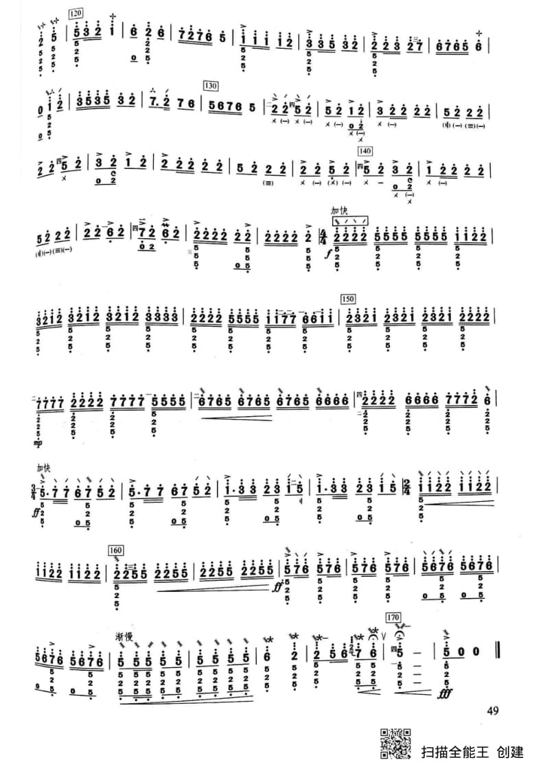 2021年中央音樂學(xué)院民樂系?？紡?fù)試曲目彈撥I組柳琴-《春到沂河》