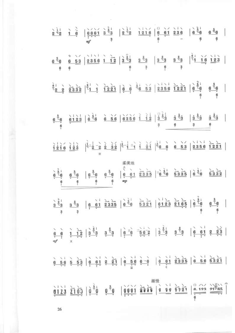 2021年中央音樂學(xué)院民樂系?？紡?fù)試曲目彈撥I組大阮-《拉薩舞曲》