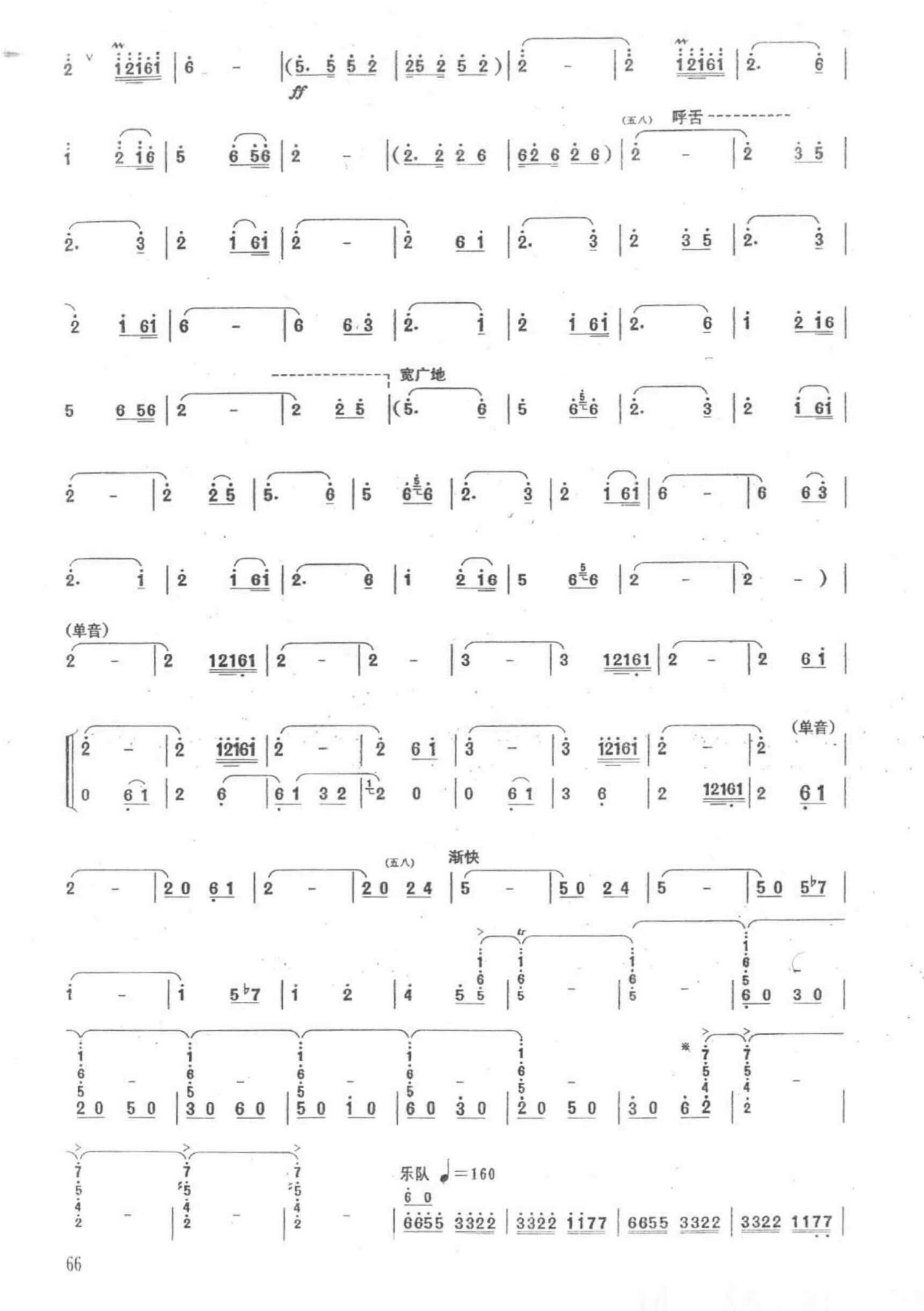 2021年中央音樂(lè)學(xué)院民樂(lè)系?？紡?fù)試曲目管樂(lè)組笙-《冬獵》
