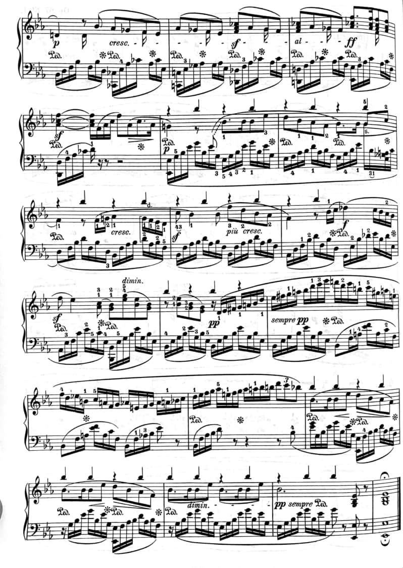 門(mén)德?tīng)査蔁o(wú)詞歌-2020年中央音樂(lè)學(xué)院音樂(lè)教育學(xué)院招生鋼琴曲目(外國(guó)作品)