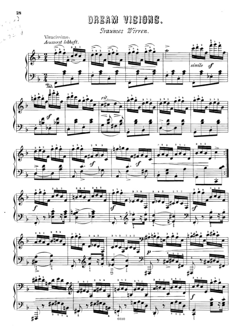 舒曼幻想曲集《為什么》-2020年中央音樂學(xué)院音樂教育學(xué)院招生鋼琴曲目(外國作品)