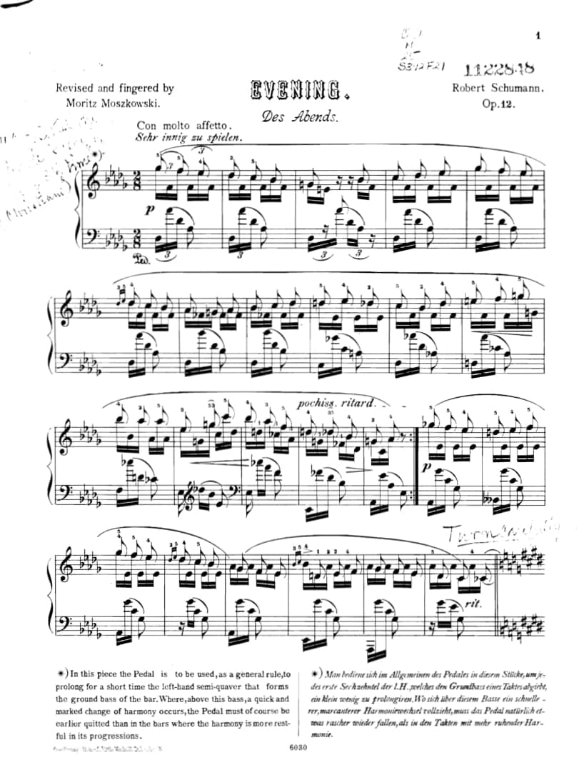 舒曼幻想曲集《為什么》-2020年中央音樂學(xué)院音樂教育學(xué)院招生鋼琴曲目(外國作品)