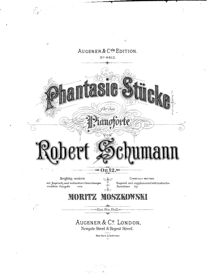 舒曼幻想曲集《為什么》-2020年中央音樂學(xué)院音樂教育學(xué)院招生鋼琴曲目(外國作品)