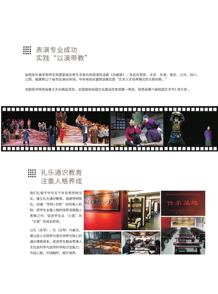 西安外事學(xué)院2022年藝術(shù)類招生簡章