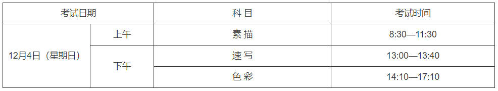 美術(shù)與設(shè)計學(xué)類專業(yè)統(tǒng)考