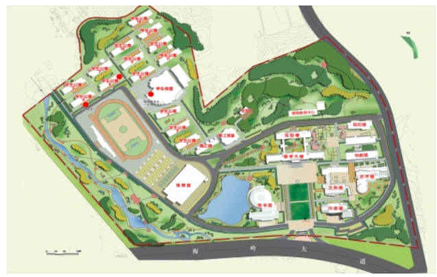 考試區(qū)域與交通管控提示