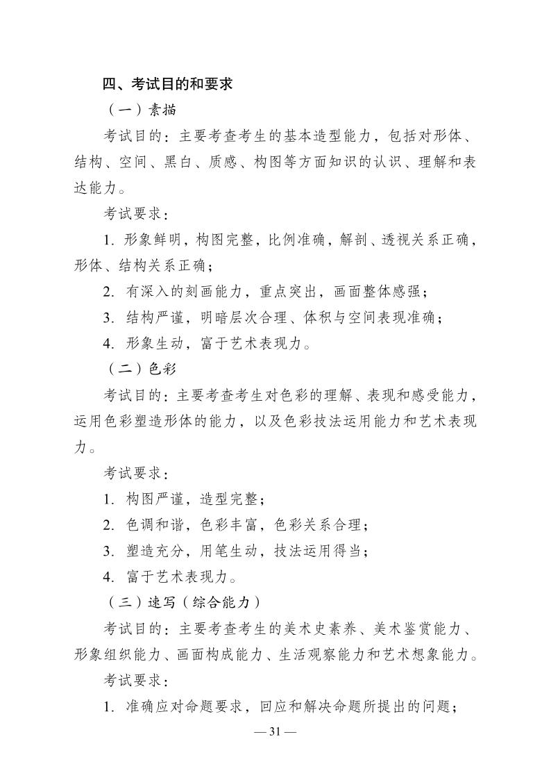 云南省普通高等學(xué)校藝術(shù)類專業(yè)省級(jí)統(tǒng)一考試說(shuō)明（試行）